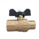 Professional 2 inch brass ball valve brass angle forged brass ball valve