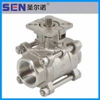 Flange DIN Standard Angle Type Steel Ball Valve